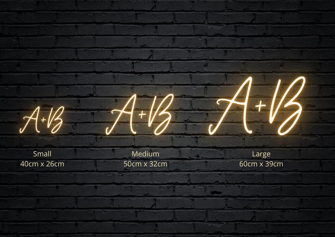 Led Initials Initials On Wall With Light Barnyard Designs Metal Marquee Letter L